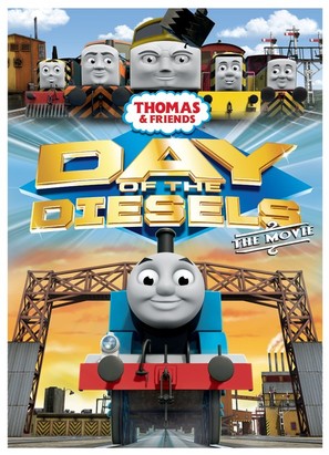Thomas &amp; Friends: Day of the Diesels - DVD movie cover (thumbnail)