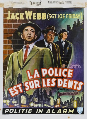 Dragnet - Belgian Movie Poster (thumbnail)