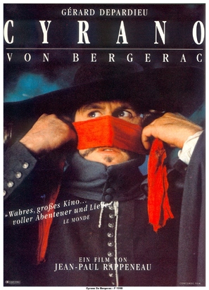 Cyrano de Bergerac - German Movie Poster (thumbnail)