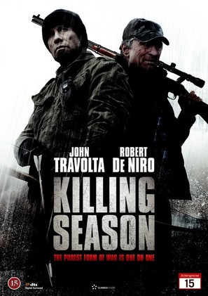 Killing Season - Danish DVD movie cover (thumbnail)