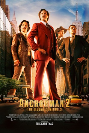 Anchorman 2: The Legend Continues - Movie Poster (thumbnail)