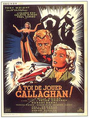 &Agrave; toi de jouer, Callaghan - French Movie Poster (thumbnail)