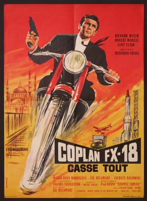 Coplan FX 18 casse tout - French Movie Poster (thumbnail)