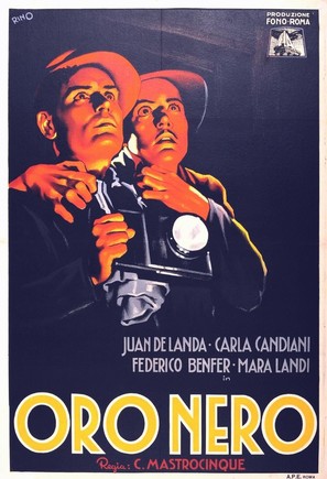 Oro nero - Italian Movie Poster (thumbnail)