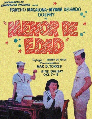 Menor de edad - Philippine Movie Poster (thumbnail)