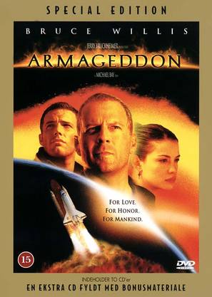 Armageddon - Danish DVD movie cover (thumbnail)