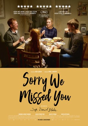 Sorry We Missed You - Danish Movie Poster (thumbnail)