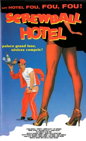 Screwball Hotel - French VHS movie cover (thumbnail)