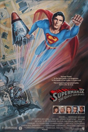 Superman IV: The Quest for Peace - Movie Poster (thumbnail)