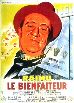 Le bienfaiteur - French Movie Poster (thumbnail)