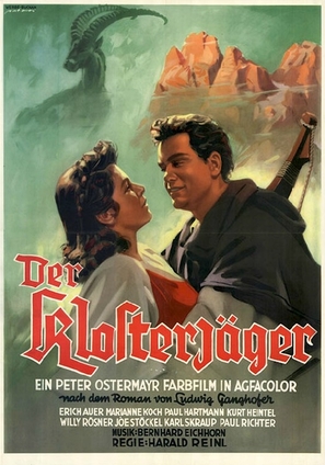 Der Klosterj&auml;ger - German Movie Poster (thumbnail)