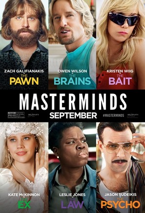 Masterminds - Movie Poster (thumbnail)