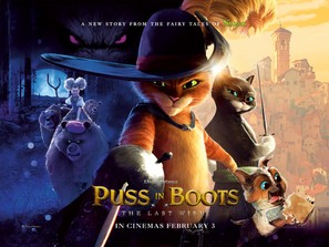 Puss in Boots: The Last Wish - British Movie Poster (thumbnail)