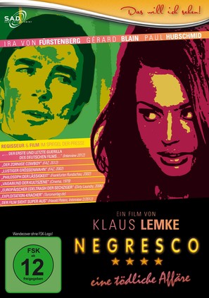 Negresco - Eine t&ouml;dliche Aff&auml;re - German DVD movie cover (thumbnail)