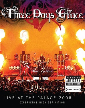 Three Days Grace: Live at the Palace 2008 - Blu-Ray movie cover (thumbnail)