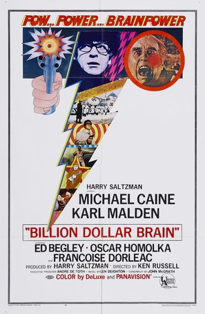 Billion Dollar Brain - Movie Poster (thumbnail)