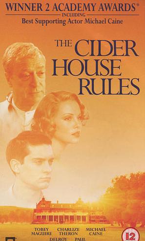 The Cider House Rules - British VHS movie cover (thumbnail)