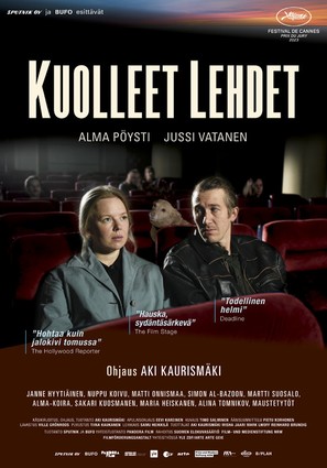 Kuolleet lehdet - Finnish Movie Poster (thumbnail)