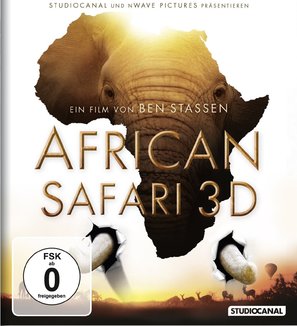 African Safari - German Blu-Ray movie cover (thumbnail)