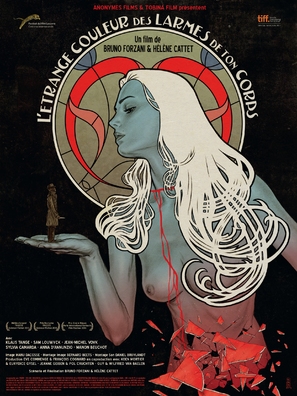 L&#039;&eacute;trange couleur des larmes de ton corps - French Movie Poster (thumbnail)