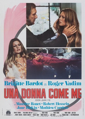 Don Juan ou Si Don Juan &eacute;tait une femme... - Italian Movie Poster (thumbnail)