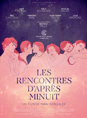 Les rencontres d'apr&egrave;s minuit - French Movie Poster (thumbnail)