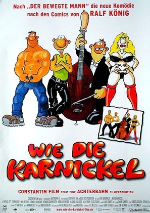 Wie die Karnickel - German Movie Poster (thumbnail)