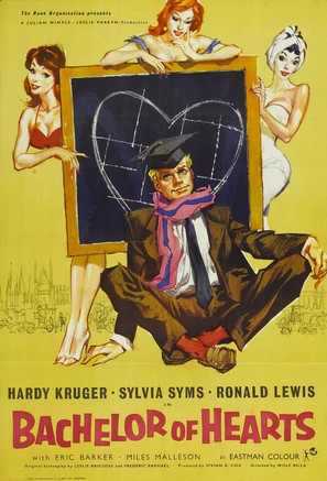 Bachelor of Hearts - British Movie Poster (thumbnail)