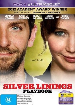 Silver Linings Playbook - Australian DVD movie cover (thumbnail)