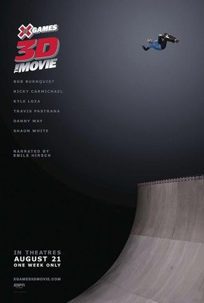 X Games 3D: The Movie - Movie Poster (thumbnail)