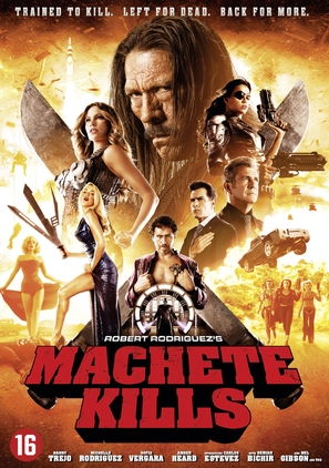 Machete Kills - Dutch DVD movie cover (thumbnail)