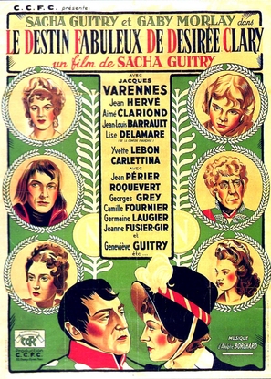 Le destin fabuleux de D&eacute;sir&eacute;e Clary - French Movie Poster (thumbnail)