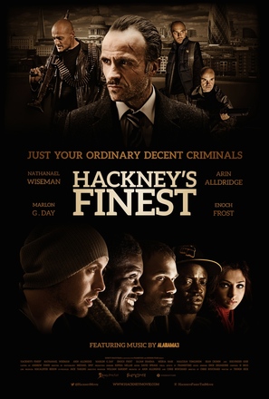 Hackney&#039;s Finest - British Movie Poster (thumbnail)