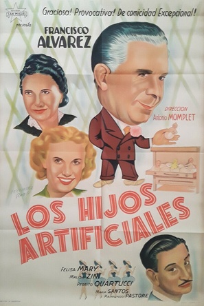 Los hijos artificiales - Argentinian Movie Poster (thumbnail)