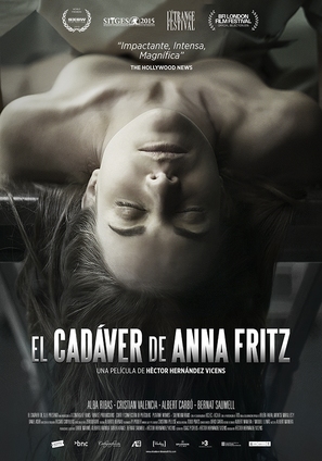 The Corpse of Anna Fritz - Spanish Movie Poster (thumbnail)