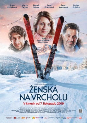Zensk&aacute; na vrcholu - Czech Movie Poster (thumbnail)
