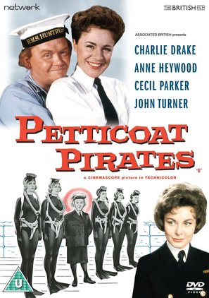 Petticoat Pirates - British DVD movie cover (thumbnail)