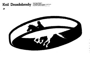 Kr&aacute;l Drozdia Brada - Polish Movie Poster (thumbnail)