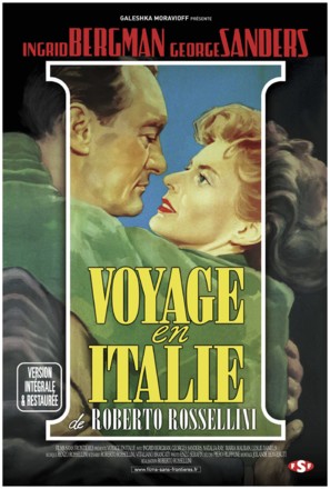 Viaggio in Italia - French Re-release movie poster (thumbnail)