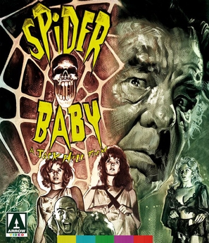 Spider Baby or, The Maddest Story Ever Told - Blu-Ray movie cover (thumbnail)