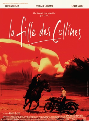 La fille des collines - French Movie Poster (thumbnail)