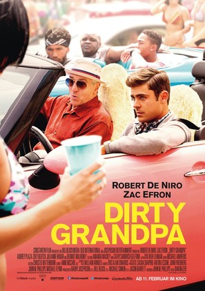 Dirty Grandpa - German Movie Poster (thumbnail)