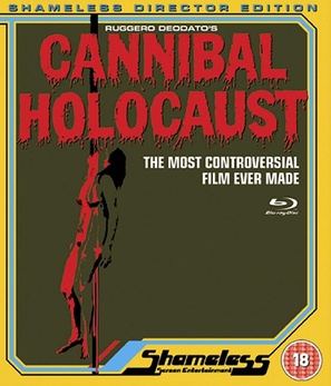 Cannibal Holocaust - British Blu-Ray movie cover (thumbnail)