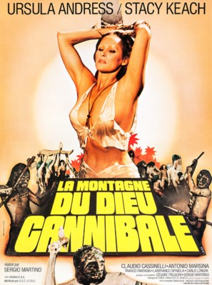 La montagna del dio cannibale - French Movie Poster (thumbnail)