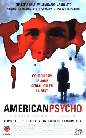 American Psycho - French VHS movie cover (thumbnail)