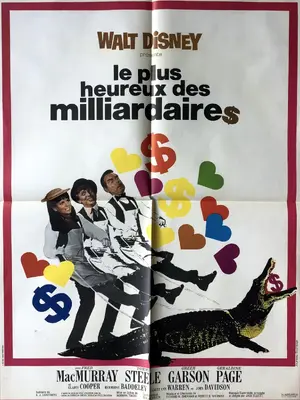 The Happiest Millionaire Poster