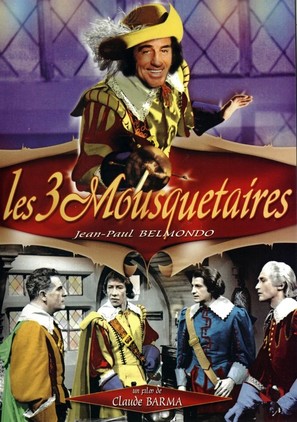 Les trois mousquetaires - French DVD movie cover (thumbnail)
