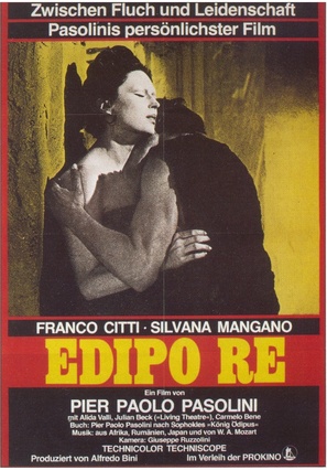 Edipo re - German Movie Poster (thumbnail)