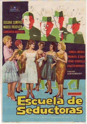 Escuela de seductoras - Spanish Movie Poster (thumbnail)