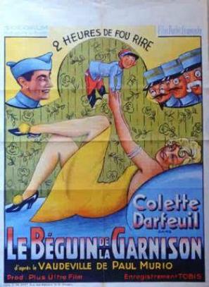 Le b&eacute;guin de la garnison - French Movie Poster (thumbnail)